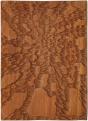 Csiky Tibor: Táguló struktúra, 1965, okumé, 24,9×18,2×2,1 cm
